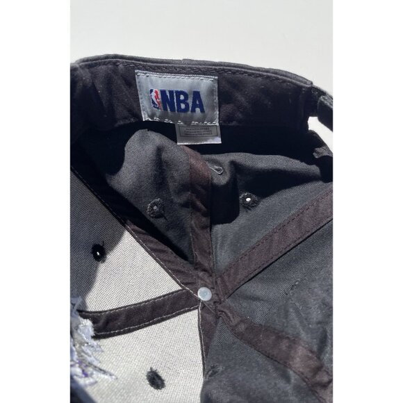 Sacramento Kings Strapback Hat Adult One Size Black Basketball NBA Vtg Hit Wear - Picture 8 of 10